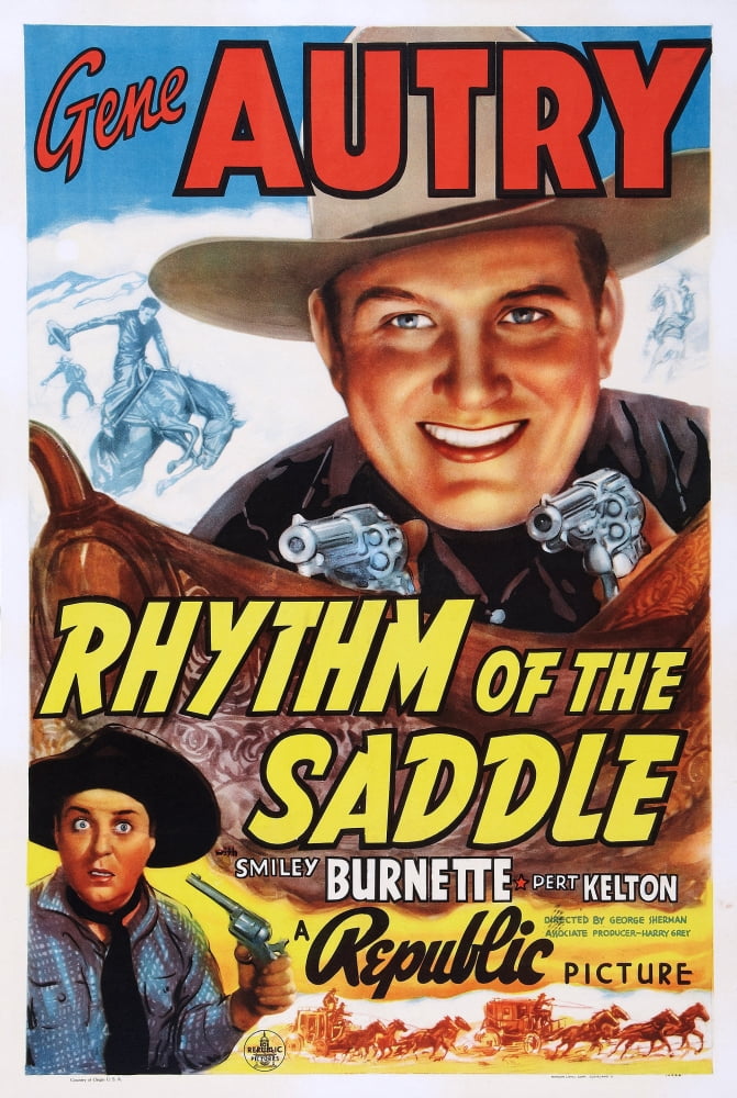 Rhythm Of The Saddle U Canvas Art - (24 x 36)