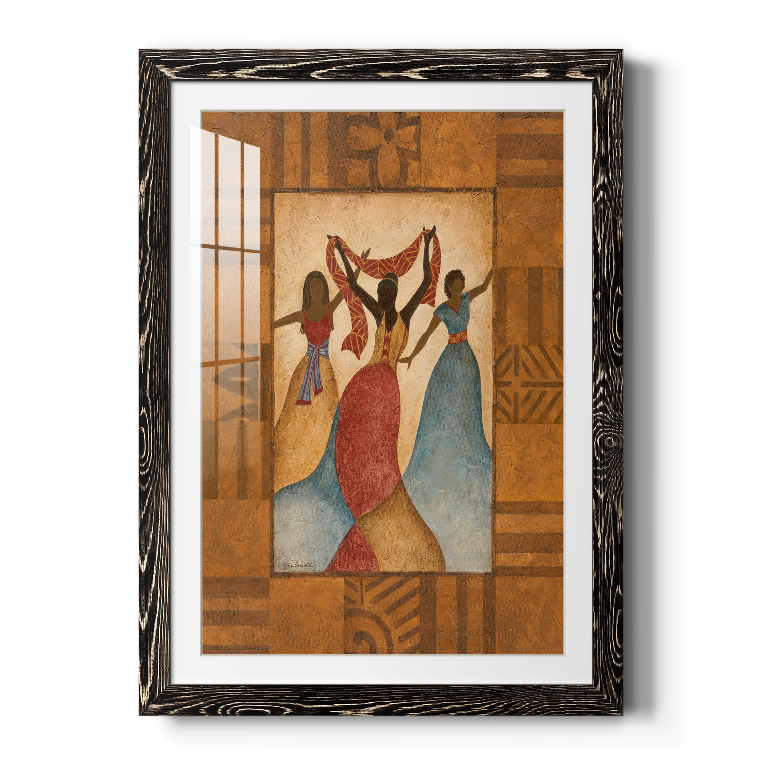Rhythm - Premium Framed Print - Distressed Barnwood Frame - Ready to Hang