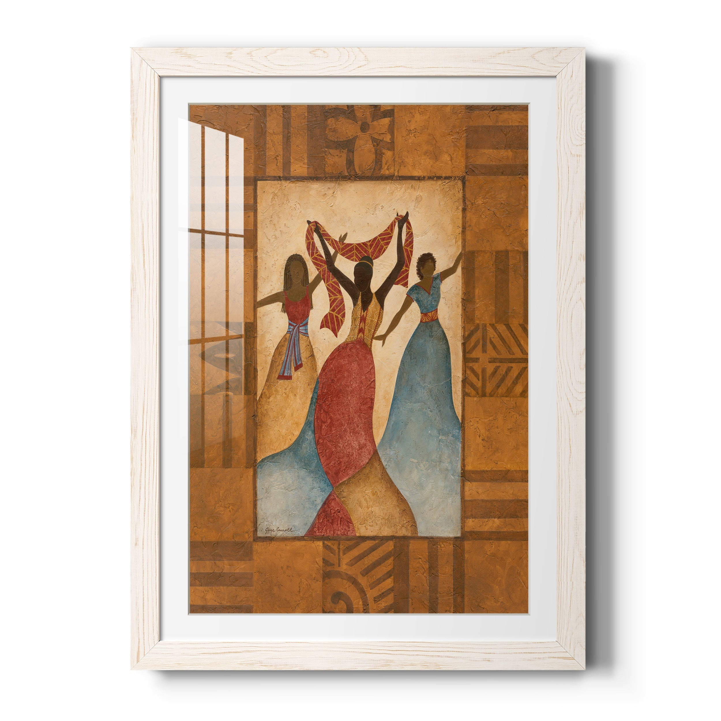 Rhythm - Premium Framed Print - Distressed Barnwood Frame - Ready to Hang
