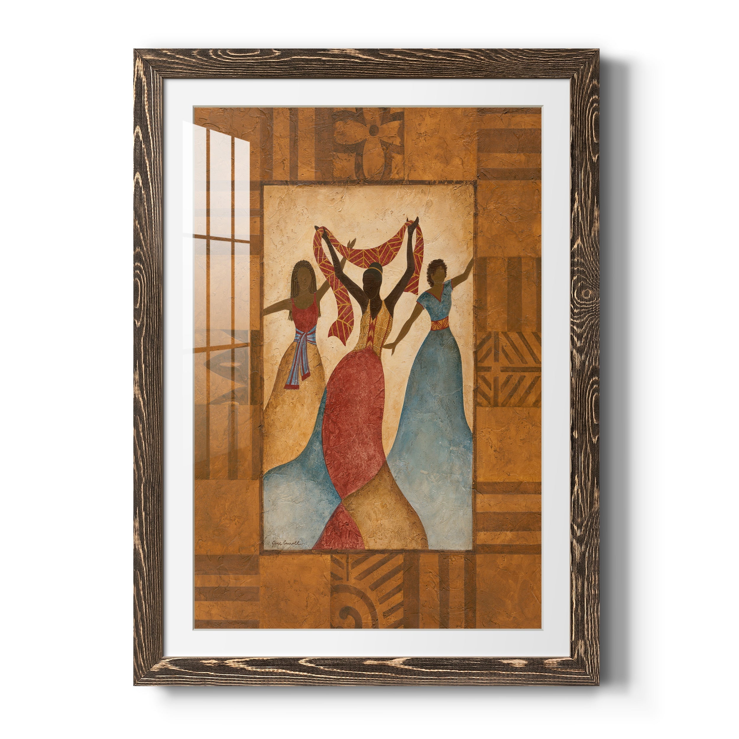 Rhythm - Premium Framed Print - Distressed Barnwood Frame - Ready to Hang