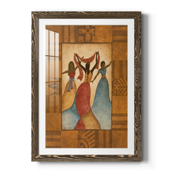 Rhythm - Premium Framed Print - Distressed Barnwood Frame - Ready to Hang