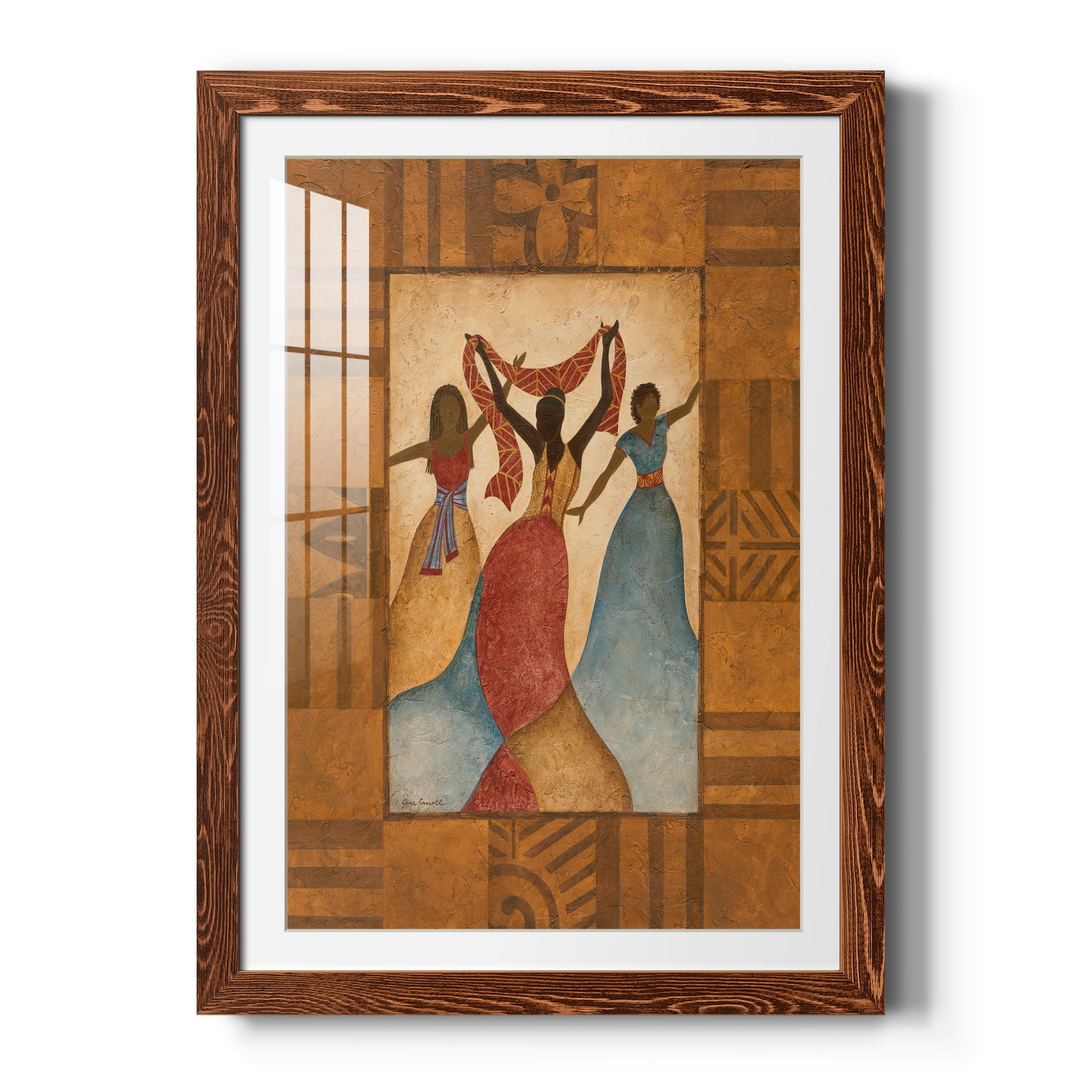 Rhythm - Premium Framed Print - Distressed Barnwood Frame - Ready to Hang