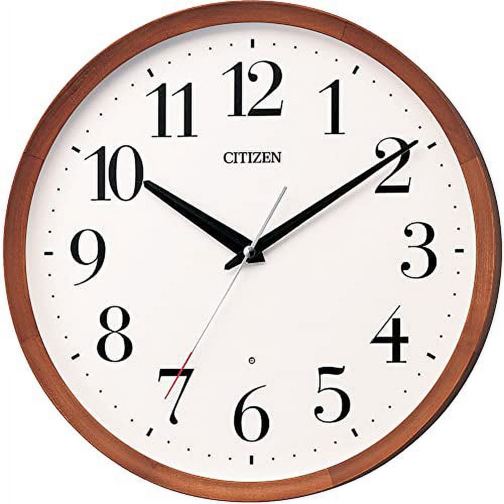 Rhythm Clock Industrial 8MG816SR06 Marco de madera continuo de segunda mano