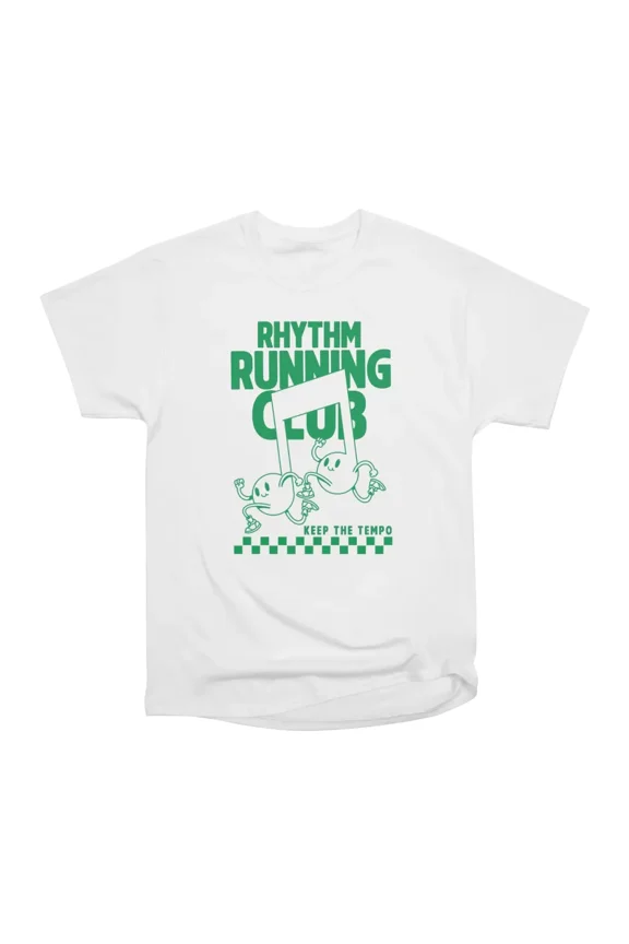 Rhythm Running Club T-Shirt Tee Gift For Him Merch For Her Apparel For Friend