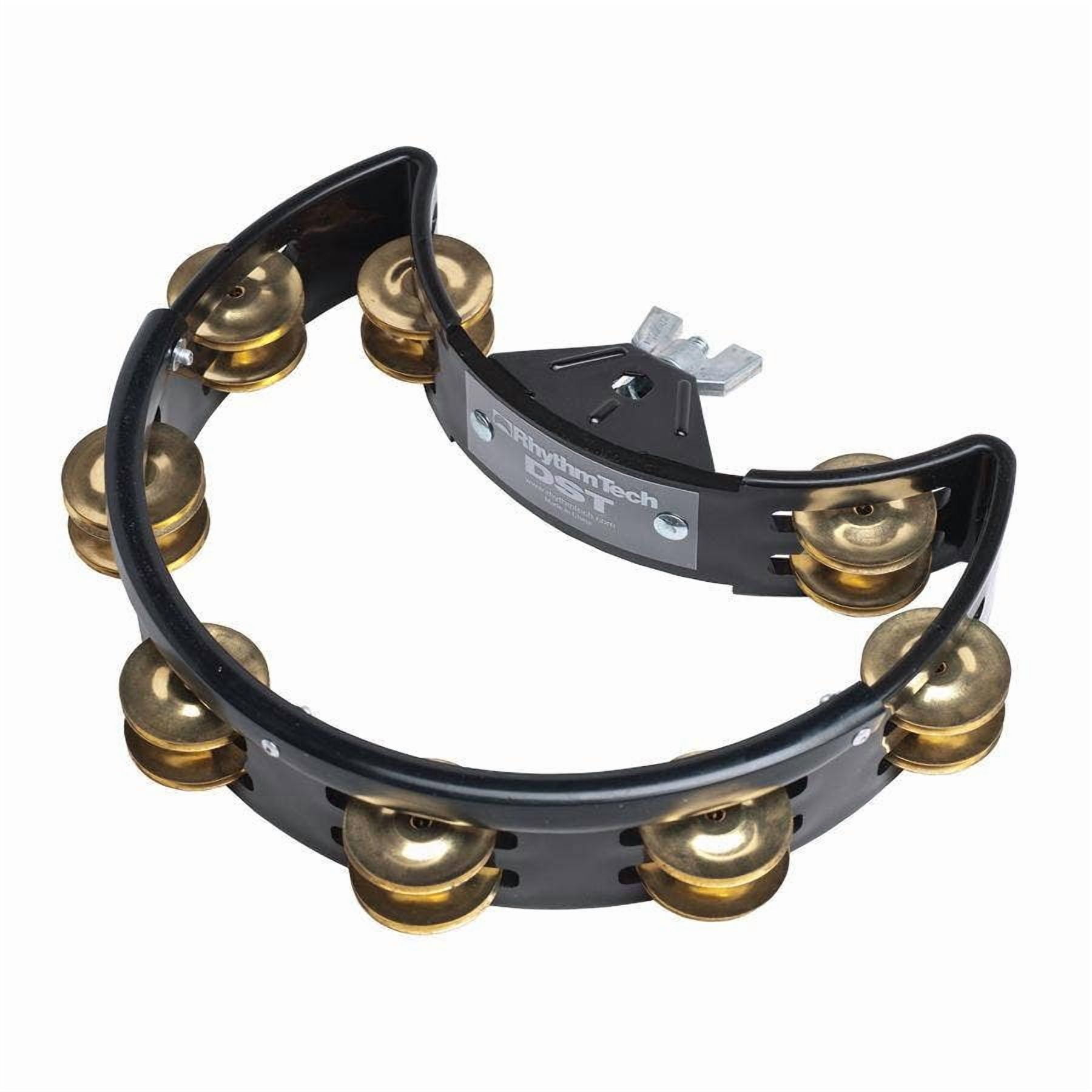 DRUM SET TAMB-BLACK W/BRASS