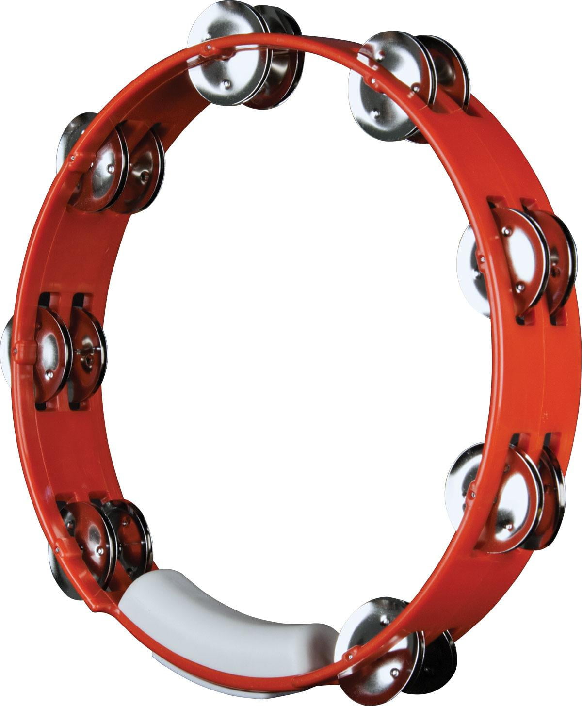 Rhythm Tech TC4030 True Colors 10" Tambourine Red