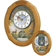 Rhythm Clocks Joyful Sunset Clock