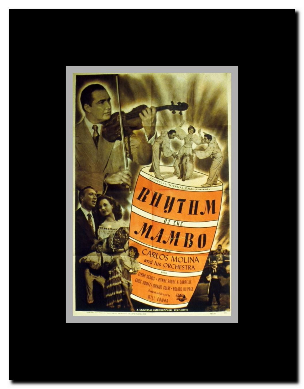Rhythm of the Mambo Framed Movie Poster