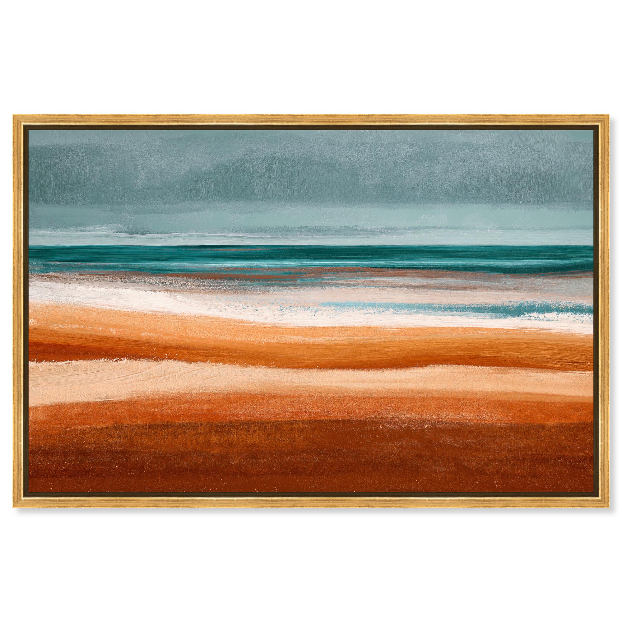 Rhythm of the Waves II Canvas Print Coastal Bathroom Art by Art Remedy ...