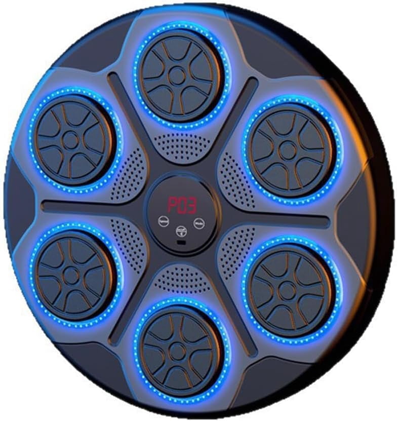 Punch Block Exercise Machine RhythmPunch Smart Music Boxing Machine β Bluetooth LED Wall-Mounted ...