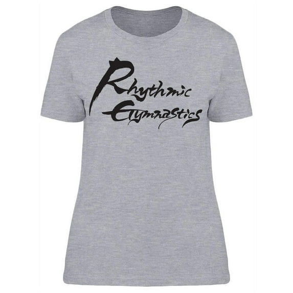 Rhythmic Gymnastics Design T-Shirt Women -Image by Shutterstock, Female Large