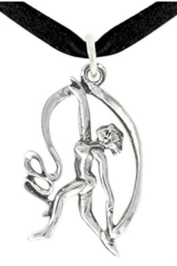 Rhythmic Gymnastics Ribbons, Necklace, Adjustable, Hypoallergenic, Nickel, Lead, & Cadmium Free!