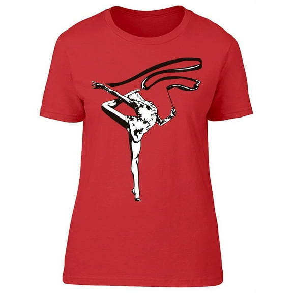 Rhythmic Gymnastics T-Shirt Women -Image by Shutterstock, Female 3X-Large