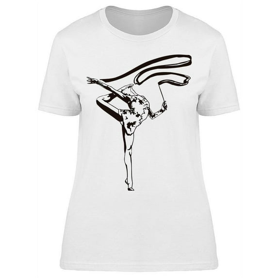 Rhythmic Gymnastics T-Shirt Women -Image by Shutterstock, Female Large