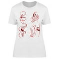 thumbnail image 1 of Rhythmic Gymnastics With Tape T-Shirt Women -Image by Shutterstock, Female XX-Large, 1 of 2