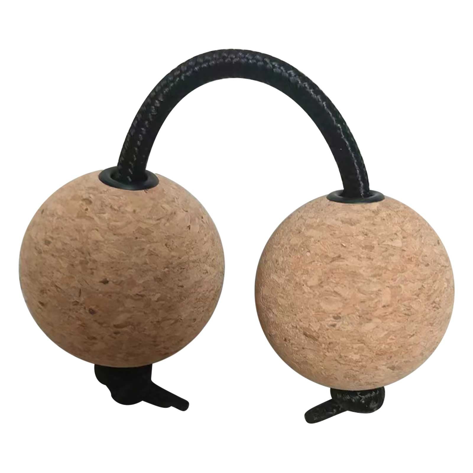 Handheld Sleigh Bells OFFSCH Set - Wooden Handle Musical Instrument For ...