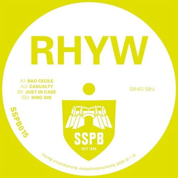 Rhyw - Sing Sin - Music & Performance - Vinyl