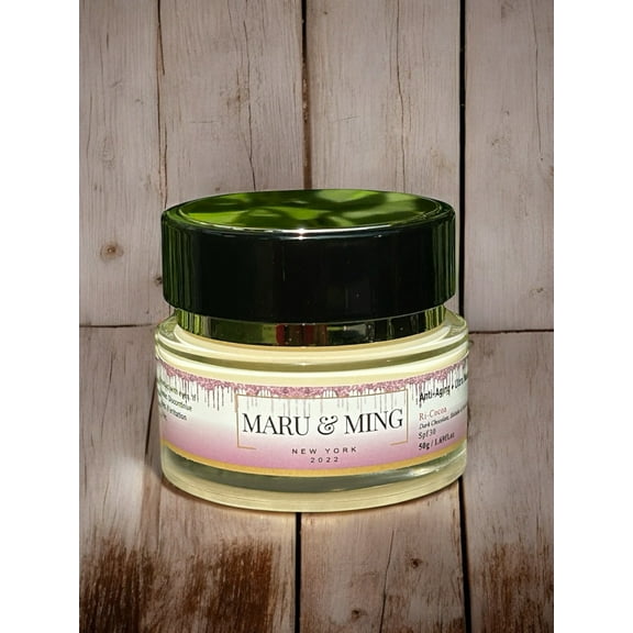 Ri-Cocoa Face Moisturizer SPF 30 W/Dark Chocolate, Shiitake (Kojic Acid), and Reishi Mushrooms 1.69 oz.