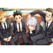 RiaPawel Hunter X Hunter Group Anime Poster For Room Wall Decor Painting Comic Poster