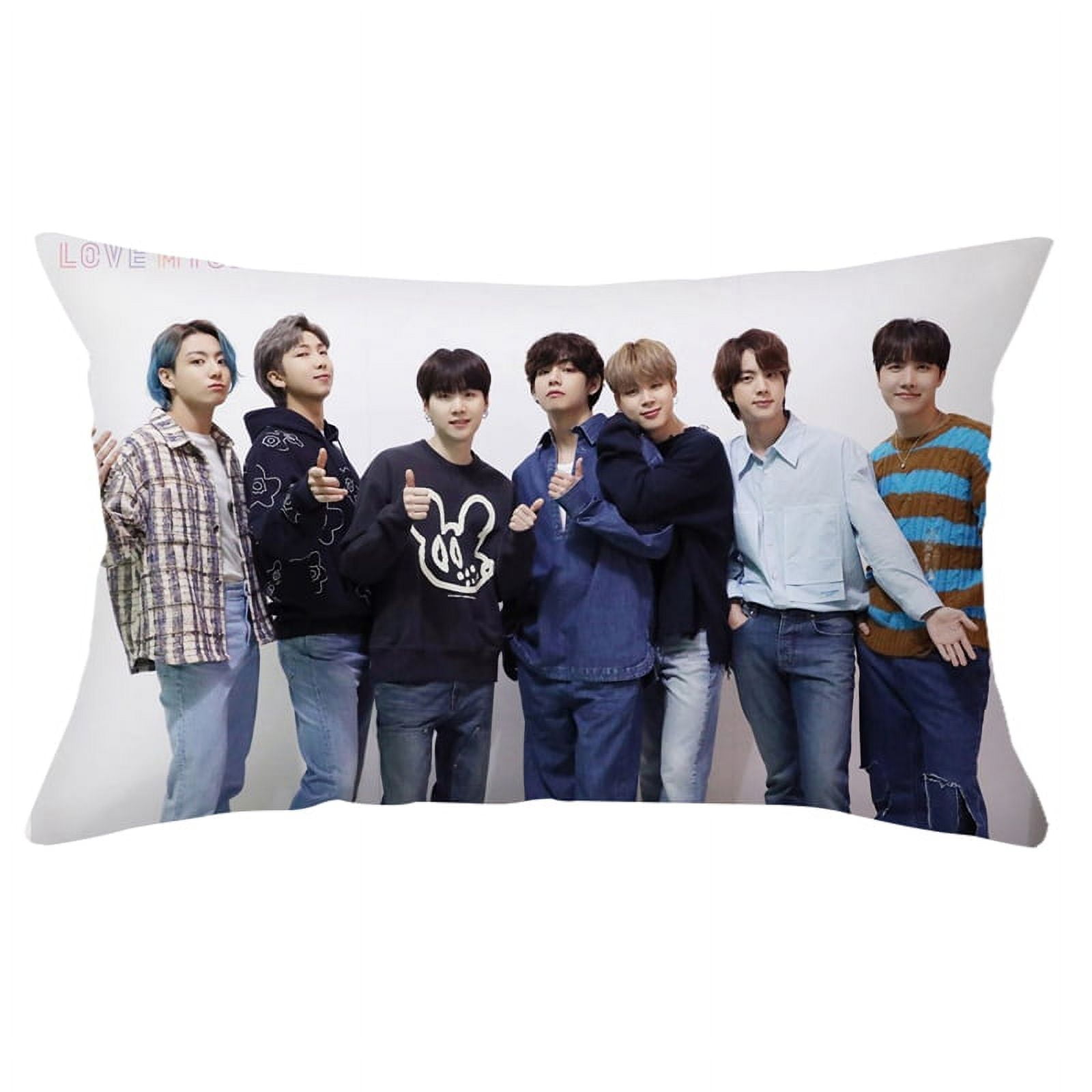 Buy Skisneostype Kpop BTS Magic Reversible Sequins Pillow Case, Bangtan  Boys Sequin Throw Pillow Covers Decorative Cushion Cover Pillowcase Magic  Gift for ARMY (Style 03-JUNGKOOK) Online at desertcartEcuador