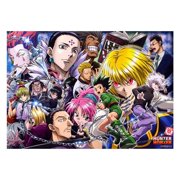 Riapawel Anime Hunter x Hunter Poster, Gon·freecss, Killua Zoldyck, Kurapika, Illumi Zoldyck Prints Unframed Dormitory Bedroom Wall Decor
