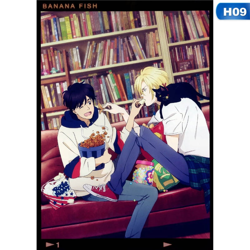 Funny Anime - Banana Fish  Art Board Print for Sale by jamesinn