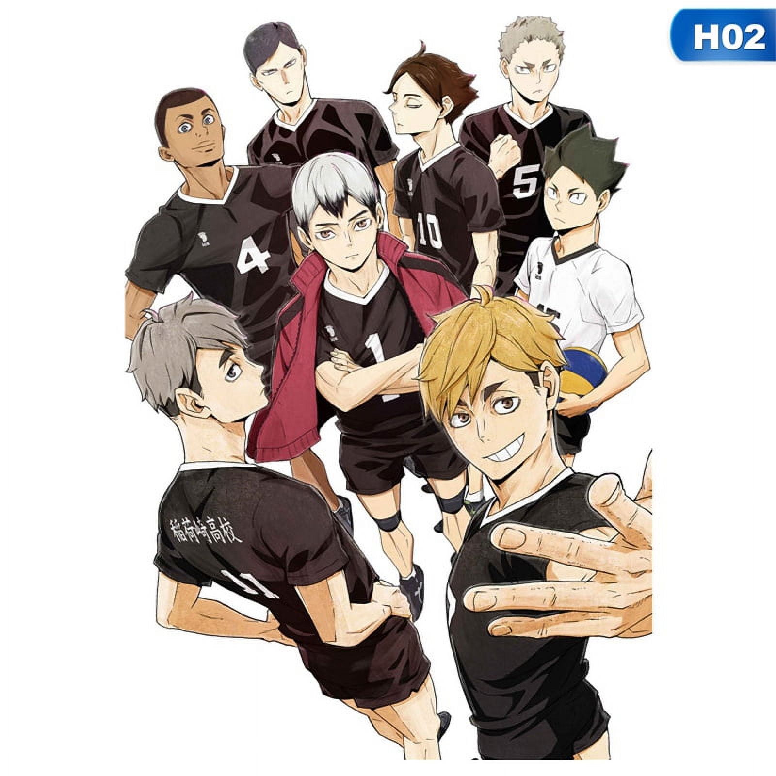 Riapawel Japanese Anime Theme Poster,Cool Anime Haikyuu Wall Art Print  Decor Posters Suitable for Boys Home Bedrooms Living Rooms  etc.16.5\x11.8\ 