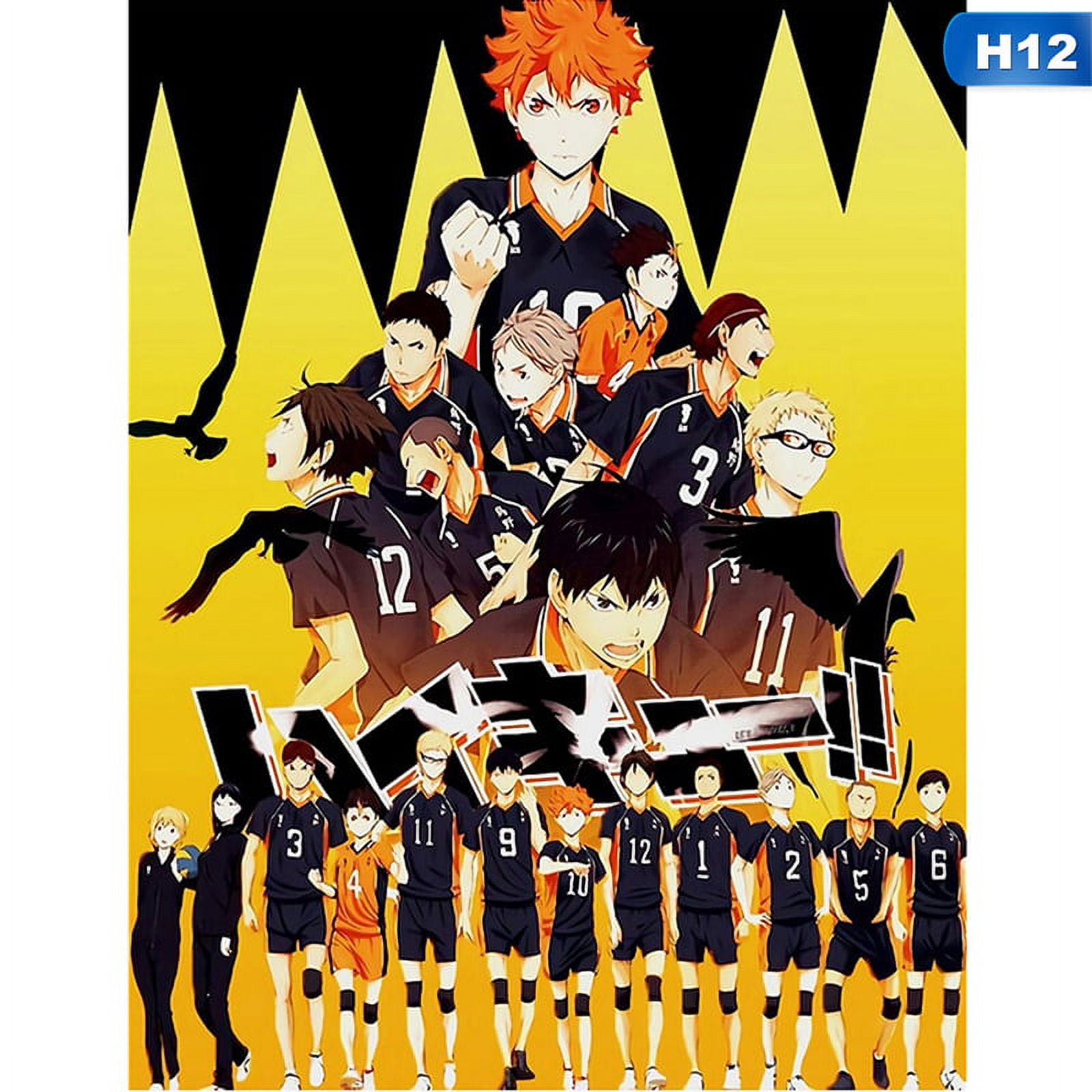 Riapawel Haikyuu!! Poster Anime Manga Comic Poster Art Prints