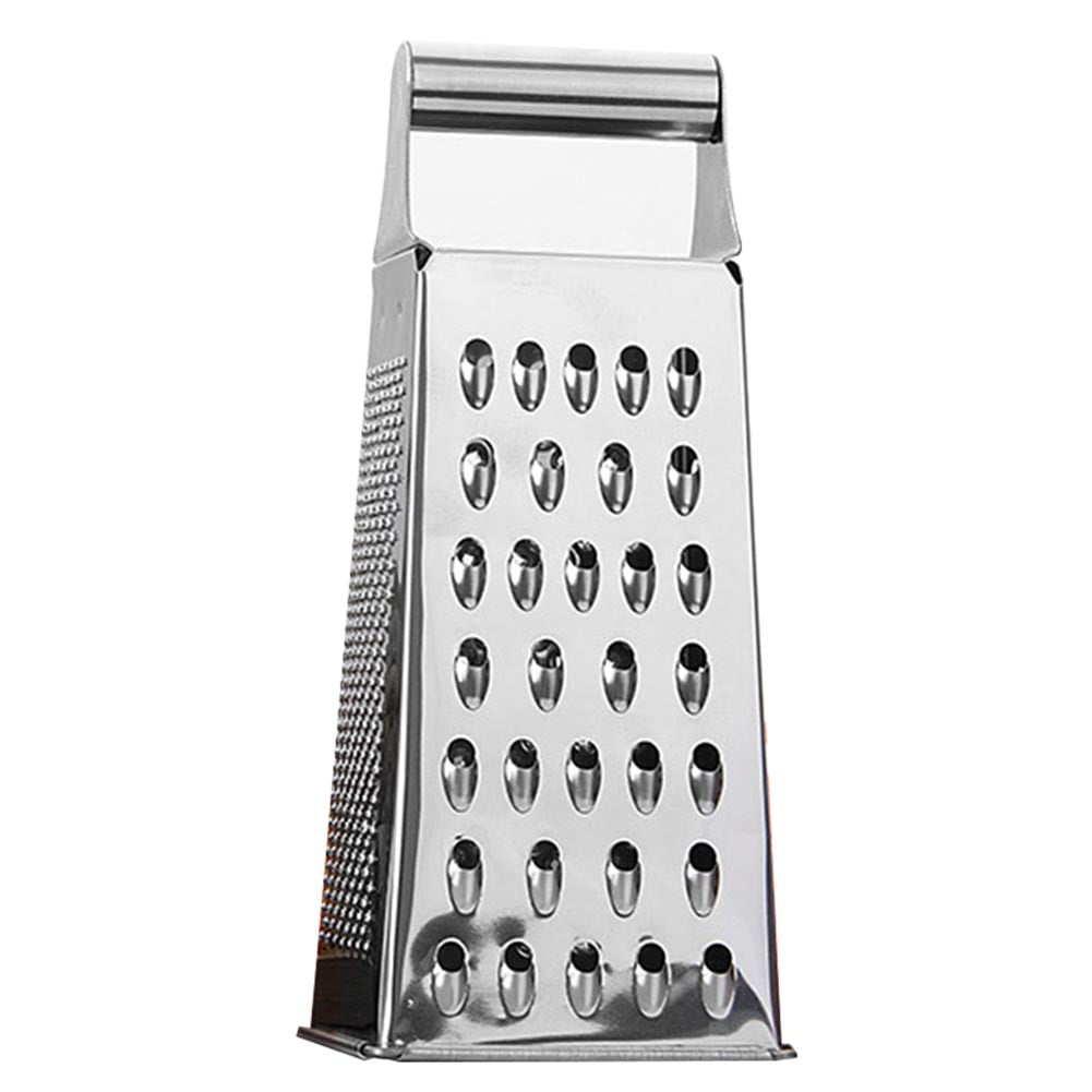 Stainless Steel Cheese Grater With Handle Professional Box Cutter With 3  Sides Best Useful For Parmesan Cheese Vegetable Cutter - AliExpress