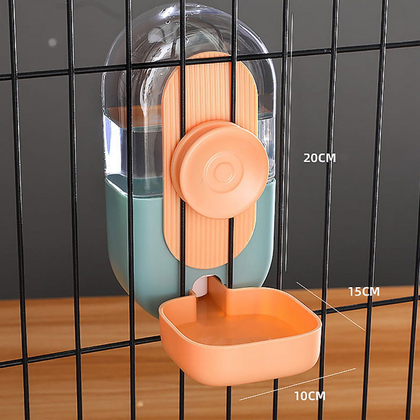 Riapawel Pet Dog Cat Automatic Feeders Drinking Bowls Container Cage