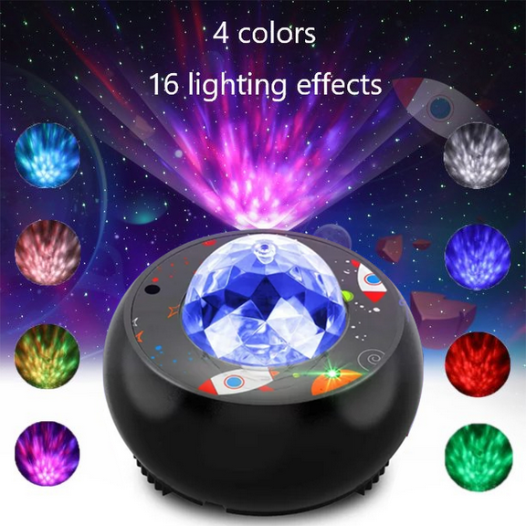 Riarmo Night Light Projector with Remote Control, Starry Galaxy Projector with Music Speaker for Bedroom / Party / Home Decor, Star Nebula Projector with Voice Control and Timer for Kids Adults