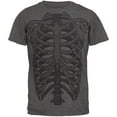 thumbnail image 1 of Rib Cage All Over Dark Heather Soft Adult T-Shirt - X-Large, 1 of 1