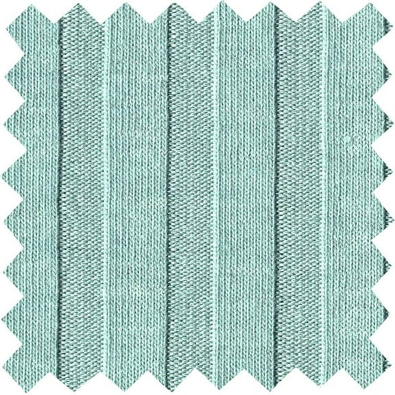 Rib Jersey Mississippi 10*4   Knit Fabric Stretch Fabric Soft Fabric Jersey (ALOE, 1.5"x1.5"SampleOfFabric)