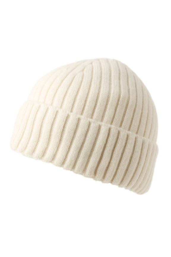 Rib Knit Winter Beanie Hat Skull Cap for Men Women