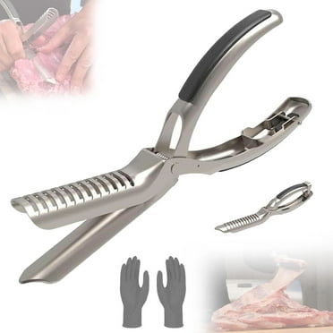 Rib Membrane Removal Tool, Rib Prep Tool Membrane Remover Stainless Steel Bbq Rib Skinner For Effortless Bbq Rib Preparation