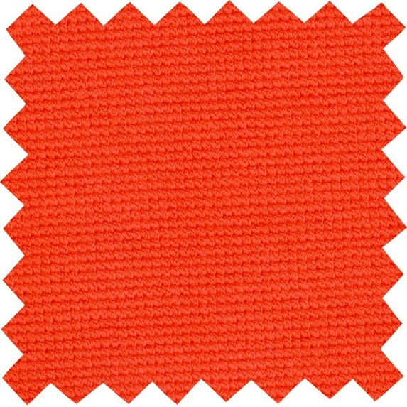 Rib Ponte Ottoman Osman Fabric - Stretch Knit Fabric, Rayon Sewing Apparel (TANGERINE, 1.5"x1.5"SampleOfFabric)