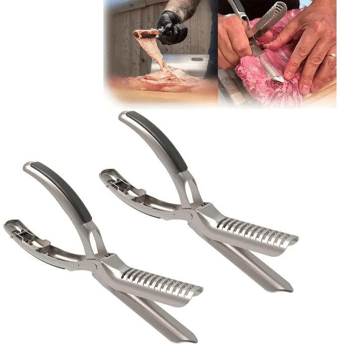 Rib Membrane Removal Tool Edelstahl - BBQ Rippenmembran Werkzeug