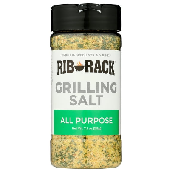 Rib Rack All Purpose Grilling Salt, 7.5 oz.
