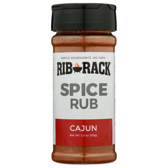 Rib Rack Cajun Spice Rub, 5.5 oz.