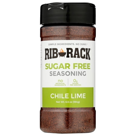 Rib Rack Chile Lime Sugar Free Seasoning, 6.5 oz