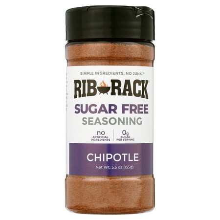 Rib Rack Chipotle Sugar Free Seasoning, 5.5 oz