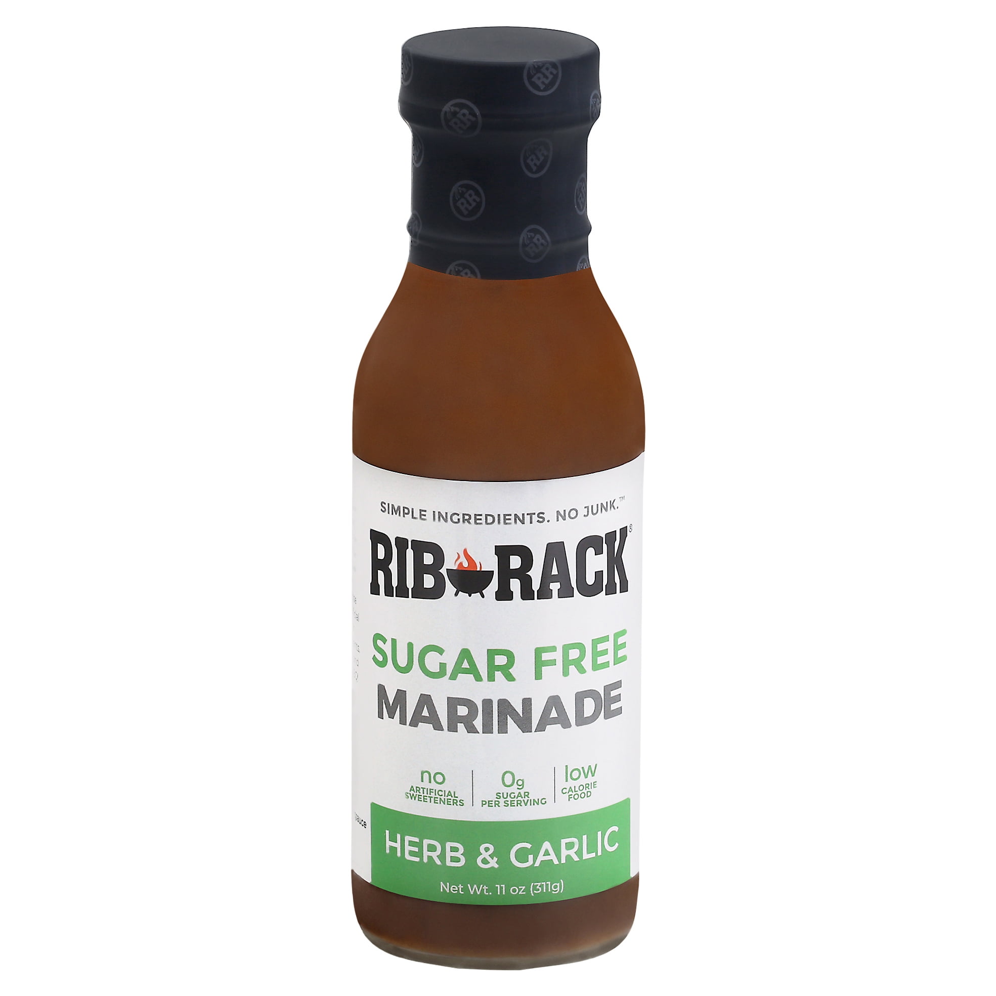 Rib Rack Marinade Herb Garlic Sugar Free 11 oz (Pack Of 6) - Walmart.com
