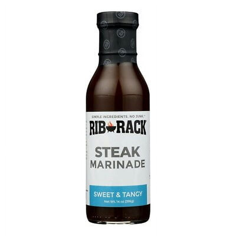 Rib Rack Marinade Sauce for Steak 14 oz (Pack of 6)