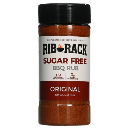 Rib Rack Original Sugar Free BBQ Rub, 5 oz