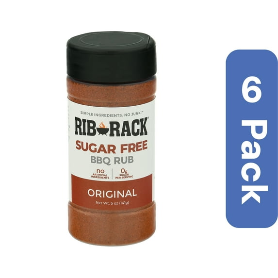 Rib Rack Original Sweet Seasoning Rub 5 oz (Pack Of 6)