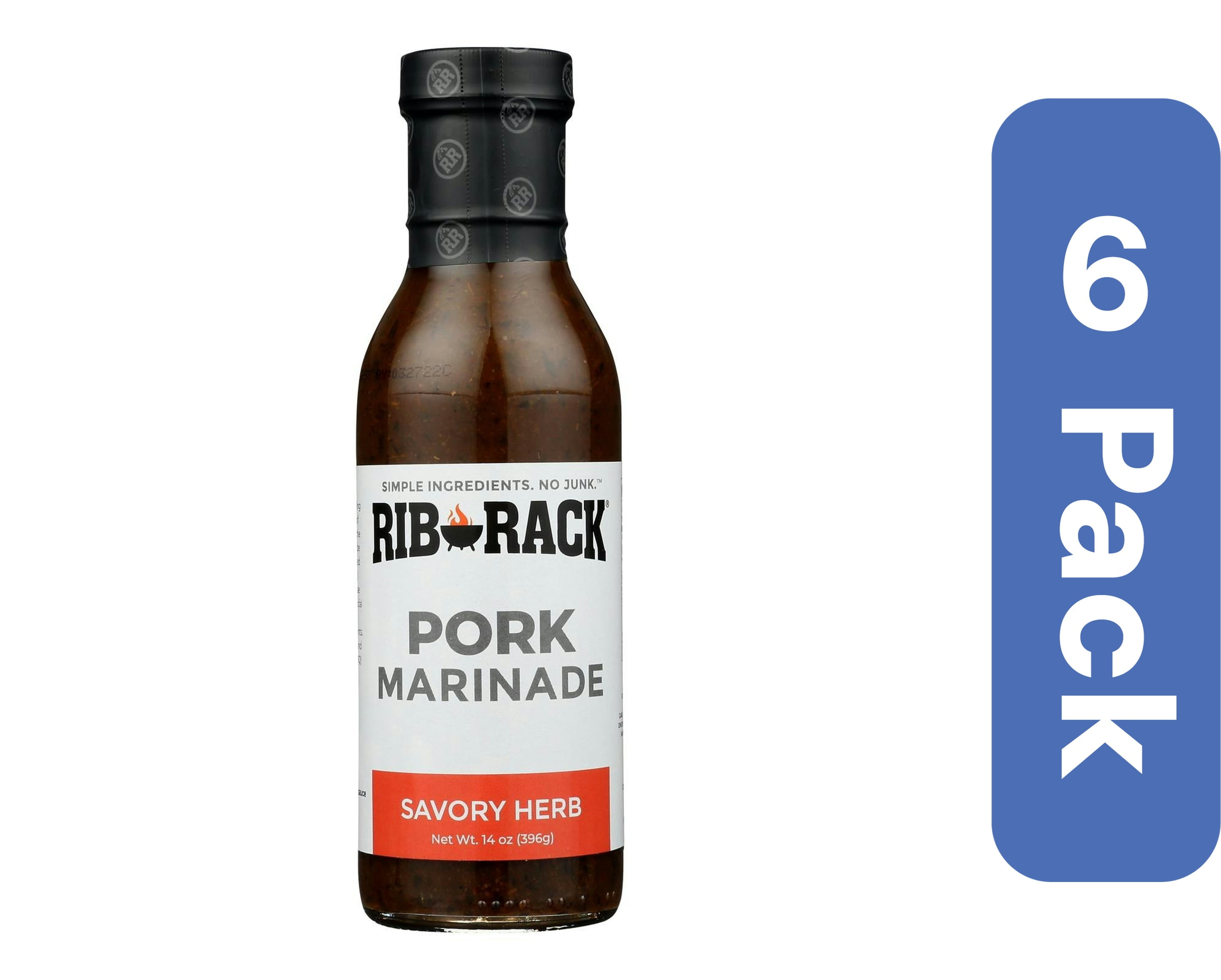 Rib Rack Pork Marinade Sauce 14 oz (Pack Of 6) - Walmart.com