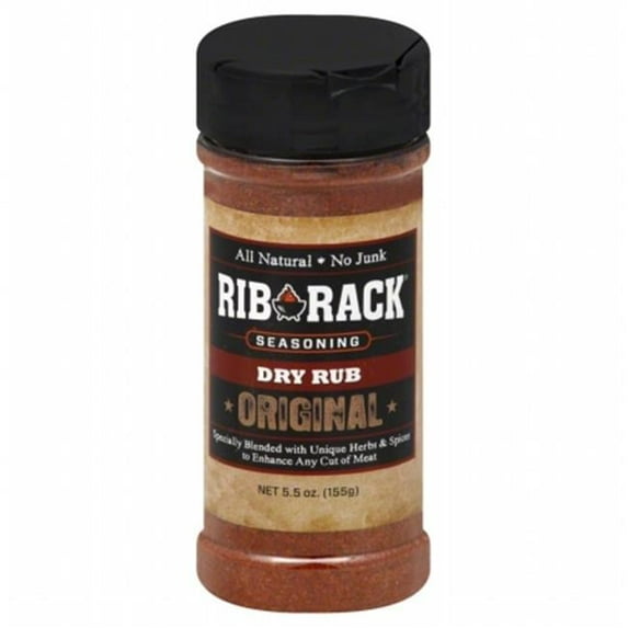 Rib Rack Seasoning Rub Original-5.5 Oz -Pack Of 6