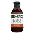 thumbnail image 1 of Rib Rack Southern Bourbon BBQ Sauce, 19 oz, (Pack of 6), 1 of 1