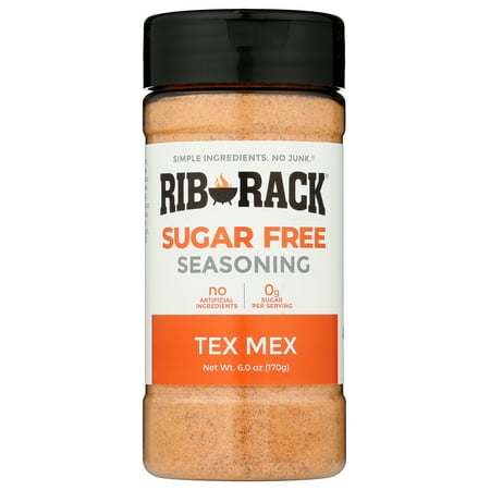 Rib Rack Tex Mex Sugar Free Seasoning, 6 oz