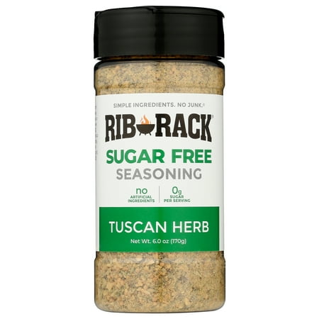 Rib Rack Tuscan Herb Sugar Free Seasoning, 6 oz